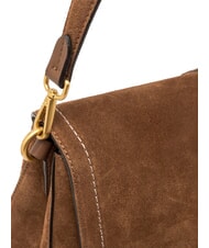 GIANNI CHIARINI HELENA ROUND Schultertasche aus Leder Cognac - Damentaschen - 6