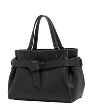 GIANNI CHIARINI MIRANDA Lederhandtasche mit Schulterriemen Schwarz - Damentaschen - 5