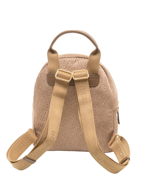 B-CLUB Rucksack mit Vordertasche beiger Meer - Damentaschen