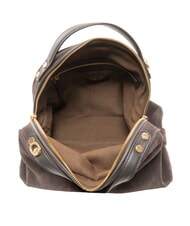 BORBONESE SEXY Handtasche mit Schulterriemen Kaffee"/Ebenholz - Damentaschen - 4