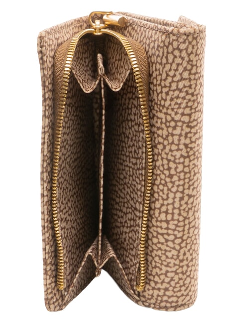 B-CLUB Mittlere Geldb&ouml;rse Beige - Brieftaschen Damen