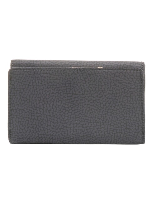 B-CLUB Mittlere Geldb&ouml;rse dunkles Schwarz - Brieftaschen Damen