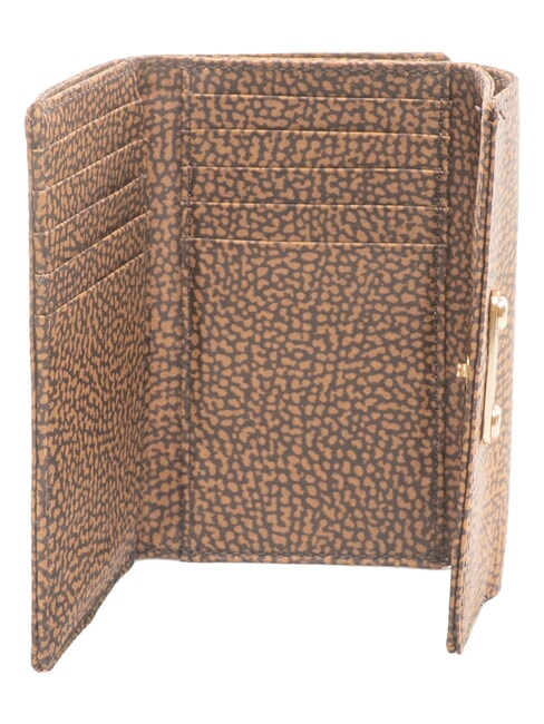 B-CLUB Mittlere Geldb&ouml;rse Kastanie - Brieftaschen Damen