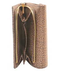 BORBONESE B-CLUB Mittlere Geldb&ouml;rse Kastanie - Brieftaschen Damen - 4