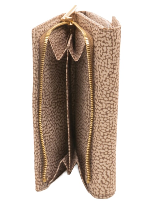 B-CLUB Mittlere Geldb&ouml;rse Beige - Brieftaschen Damen