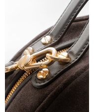 BORBONESE SEXY Handtasche mit Schulterriemen Kaffee"/Ebenholz - Damentaschen - 3