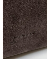 BORBONESE SEXY Handtasche mit Schulterriemen Kaffee"/Ebenholz - Damentaschen - 4