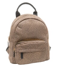 BORBONESE B-CLUB Rucksack mit Vordertasche OP / NATUR / SCHWARZ - Damentaschen - 3