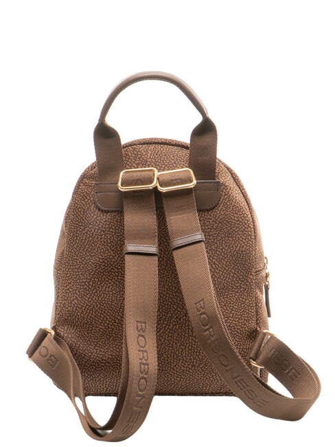 B-CLUB Rucksack mit Vordertasche Kastanie - Damentaschen