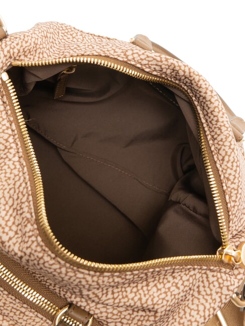 B-CLUB Handtasche mit Schulterriemen beiger Meer - Damentaschen