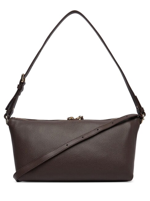 DEBBY Schultertasche, Leder Schokolade - Damentaschen