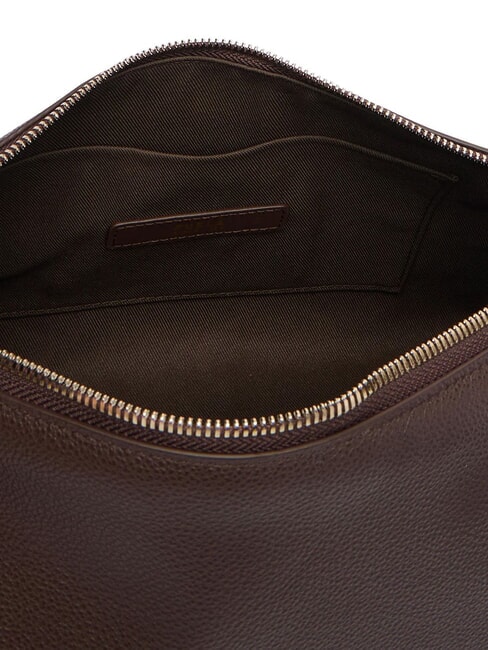DEBBY Schultertasche, Leder Schokolade - Damentaschen