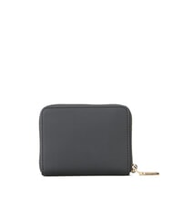 LOVE MOSCHINO BOLD LOVE Mittelgro&szlig;e Geldb&ouml;rse mit Rei&szlig;verschluss Schwarz - Brieftaschen Damen - 3