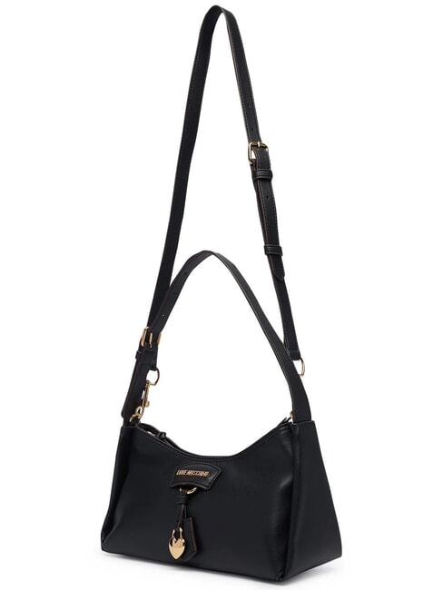 CHARMY Schultertasche mit Schultergurt Schwarz - Damentaschen