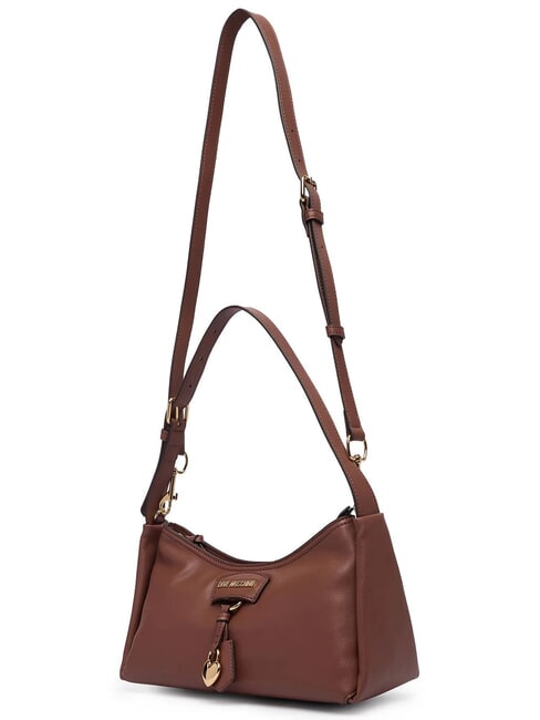 CHARMY Schultertasche mit Schultergurt Kamel2 - Damentaschen