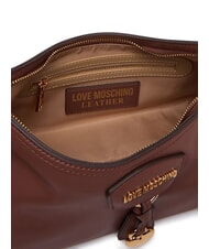 LOVE MOSCHINO CHARMY Schultertasche mit Schultergurt Kamel2 - Damentaschen - 5