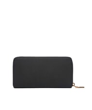 LOVE MOSCHINO BOLD LOVE Gro&szlig;e Geldb&ouml;rse mit Rei&szlig;verschluss Schwarz - Brieftaschen Damen - 3