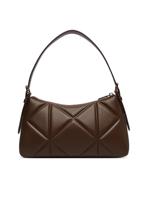 EMBOSSED QUILTED Umh&auml;ngetasche braun - Damentaschen