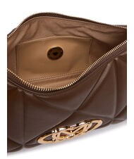 LOVE MOSCHINO EMBOSSED QUILTED Umh&auml;ngetasche braun - Damentaschen - 5