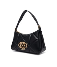LOVE MOSCHINO EMBOSSED QUILTED Umh&auml;ngetasche Schwarz - Damentaschen - 3