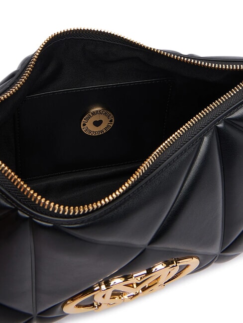 EMBOSSED QUILTED Umh&auml;ngetasche Schwarz - Damentaschen