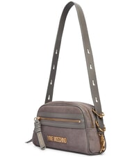 LOVE MOSCHINO SIGNATURE ZIP Schultertasche, verstellbar grau/grau - Damentaschen - 2