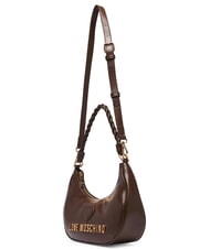 LOVE MOSCHINO TWIRL Schultertasche mit Schultergurt braun/braun - Damentaschen - 3