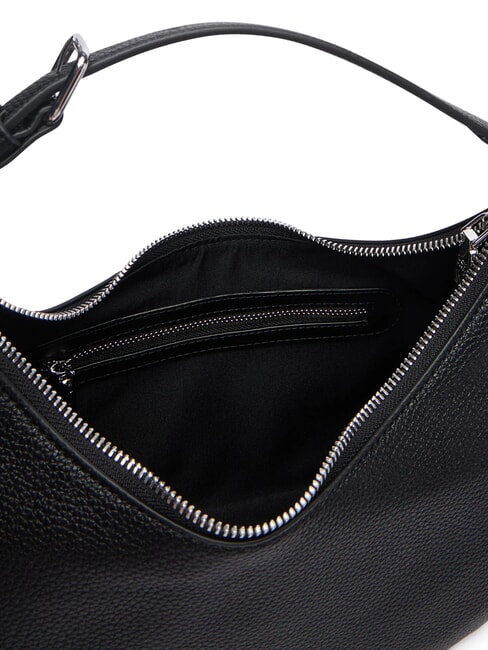 GIANT Schultertasche mit Schultergurt Schwarz Schwarz - Damentaschen