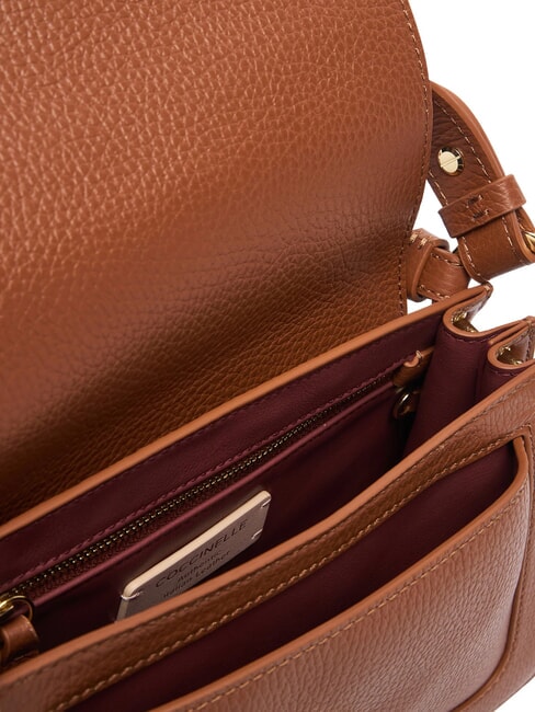 C-ME Handtasche mit Schulterriemen Cognac - Damentaschen