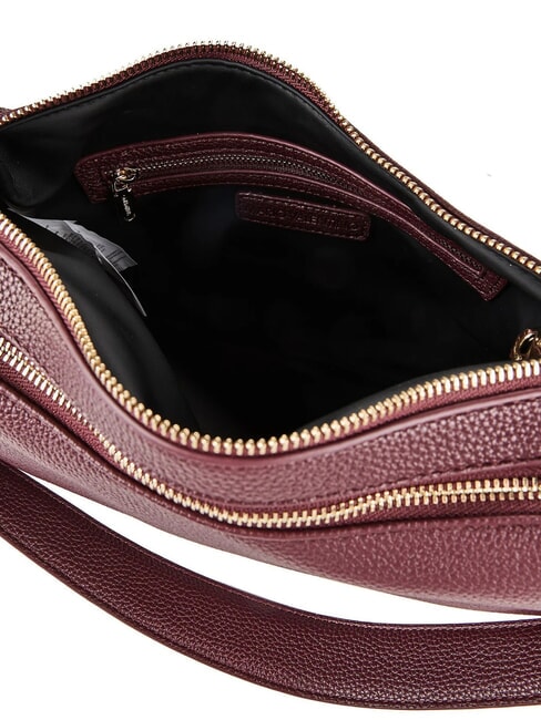 THAOE RE Schultertasche mit Schultergurt Bordeaux - Damentaschen