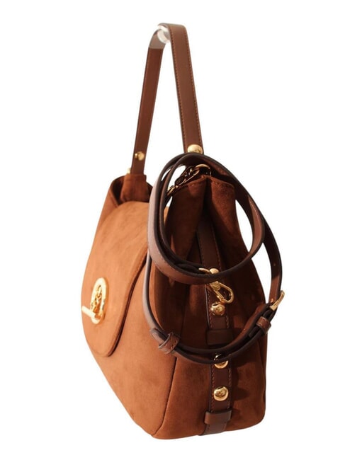 GERONA Handtasche mit Schulterriemen Tabak - Damentaschen