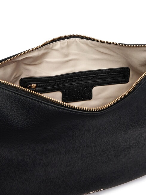 KALISKA Schultertasche mit Schultergurt SCHWARZ - Damentaschen