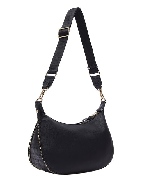 KALISKA Schultertasche mit Schultergurt SCHWARZ - Damentaschen