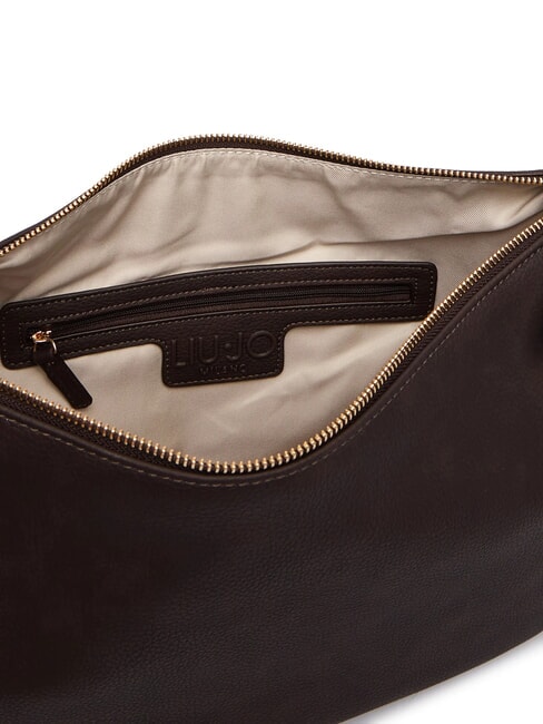 KALISKA Schultertasche mit Schultergurt dunkelbraun - Damentaschen