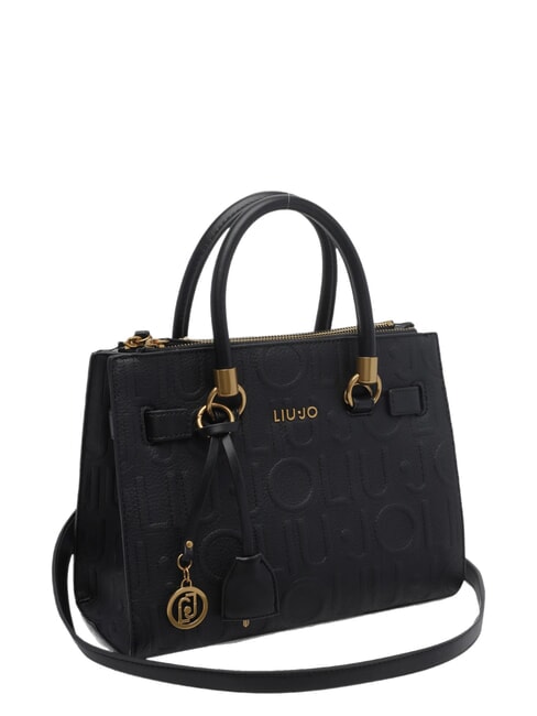 MANHATTAN Handtasche mit abnehmbarem Schulterriemen SCHWARZ - Damentaschen