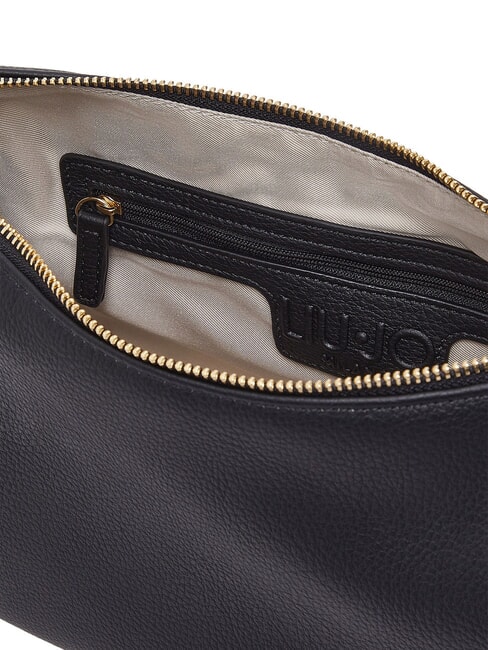 KALISKA Schultertasche / Umh&auml;ngetasche SCHWARZ - Damentaschen