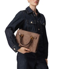 LIUJO MANHATTAN Handtasche mit abnehmbarem Schulterriemen Mokka - Damentaschen - 2