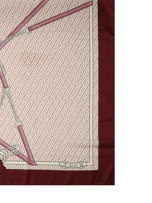 BELT Schal tiefes Burgunderrot - Schals