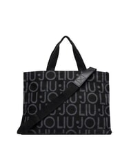 LIUJO ANIMALIER Handtasche mit Schulterriemen SCHWARZ - Damentaschen - 4