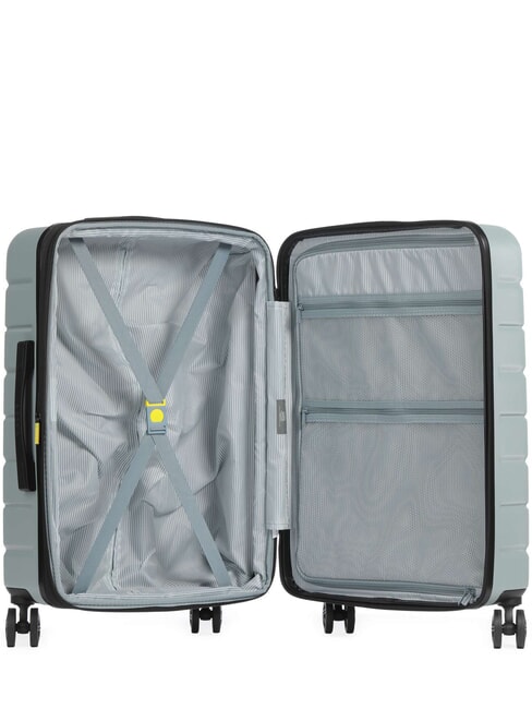 AIR ARMOUR Mittlerer Spinner Trolley, erweiterbar Salbeigr&uuml;n - Harte Trolleys