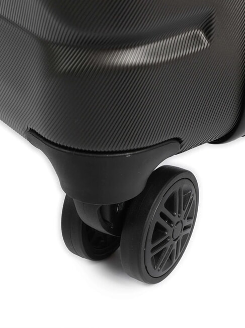 AIR ARMOUR Erweiterbarer Handgep&auml;cktrolley Schwarz - Handgep&auml;ck