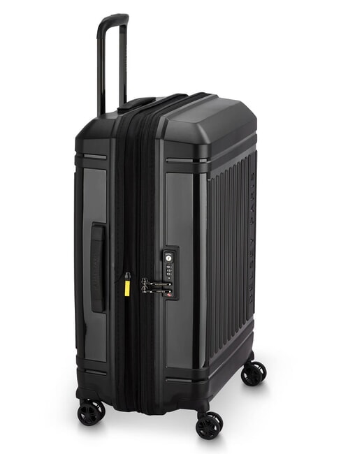 LUTECE SE Mittlerer Trolley, ausziehbar Schwarz - Harte Trolleys
