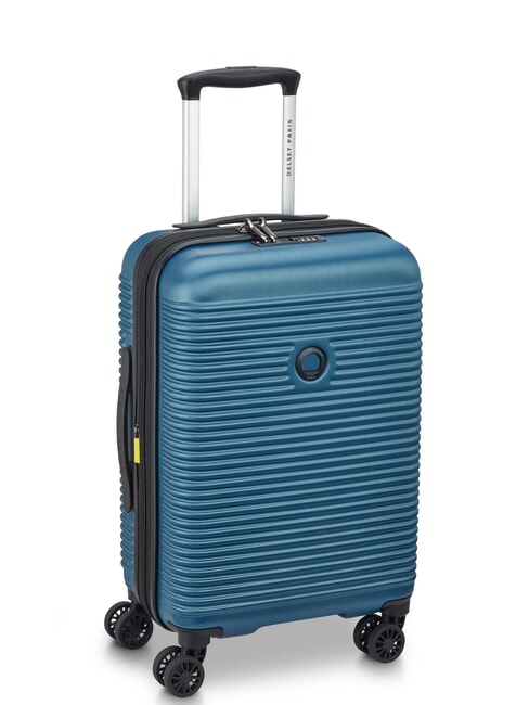 FREESTYLE Erweiterbarer Handgep&auml;cktrolley Blau - Handgep&auml;ck