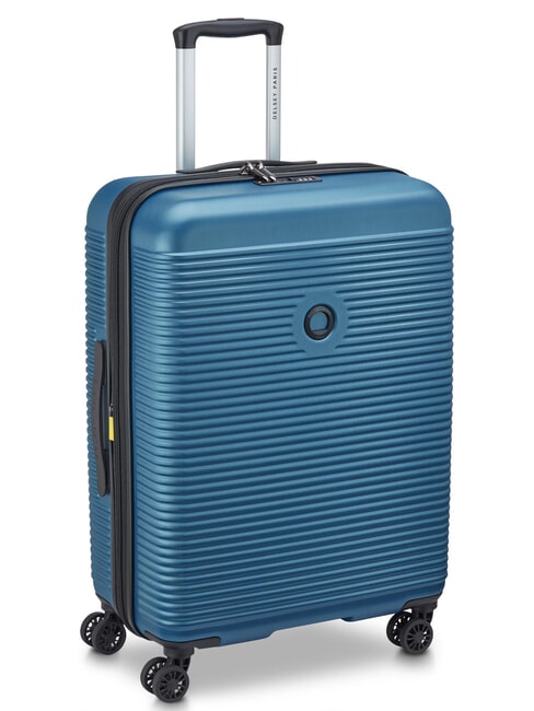 FREESTYLE Mittlerer Trolley, ausziehbar Blau - Harte Trolleys
