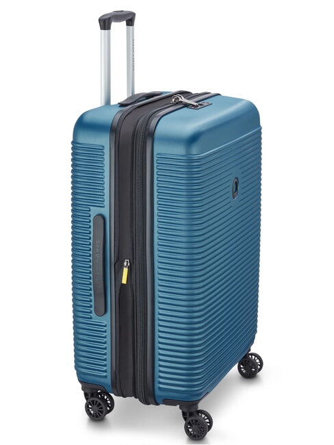 FREESTYLE Mittlerer Trolley, ausziehbar Blau - Harte Trolleys