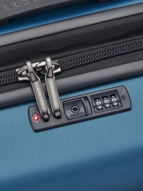 FREESTYLE Mittlerer Trolley, ausziehbar Blau - Harte Trolleys