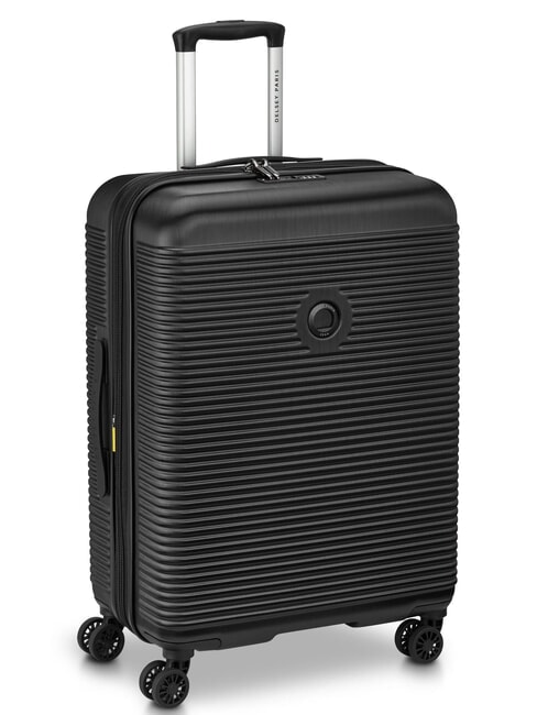 FREESTYLE Mittlerer Trolley, ausziehbar Schwarz - Harte Trolleys