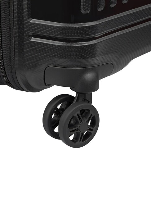 LUTECE SE Erweiterbarer Handgep&auml;cktrolley Schwarz - Handgep&auml;ck