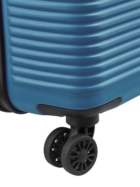 FREESTYLE Gro&szlig;er, erweiterbarer Trolley Blau - Harte Trolleys