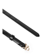 CALVIN KLEIN ROUND CK BUCKLE Lederg&uuml;rtel - G&uuml;rtel